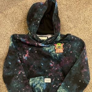 11/12 Abercrombie kids Baby Yoda hoodie